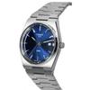 Tissot PRX T-Classic T137.410.11.041.00 T1374101104100 Reloj de cuarzo para hombre con esfera azul y acero inoxidable, 100 m