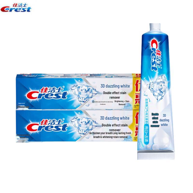 

Crest 3D White Dual-Effect Toothpaste
