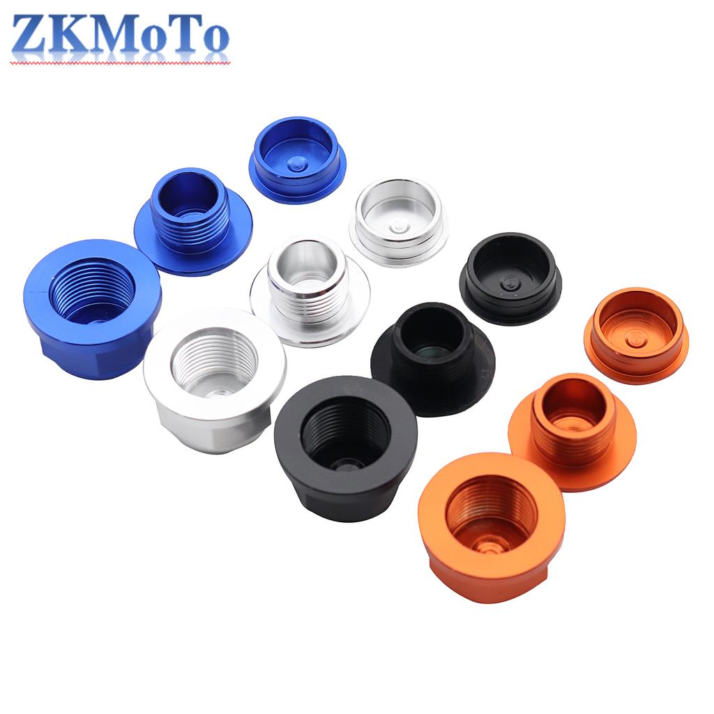 Motorcycle CNC Front Axle Nut Bolt Rear Axle Regulator Shaft Stop Axle Nut Cap For KTM EXC EXCF XCW SMR SX SXF XC XCF 2003-2022
