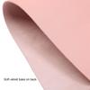 Multifunctional Table Mat Soft Waterproof and OilProof Leather Writing Desk Mouse Pad(Pink )