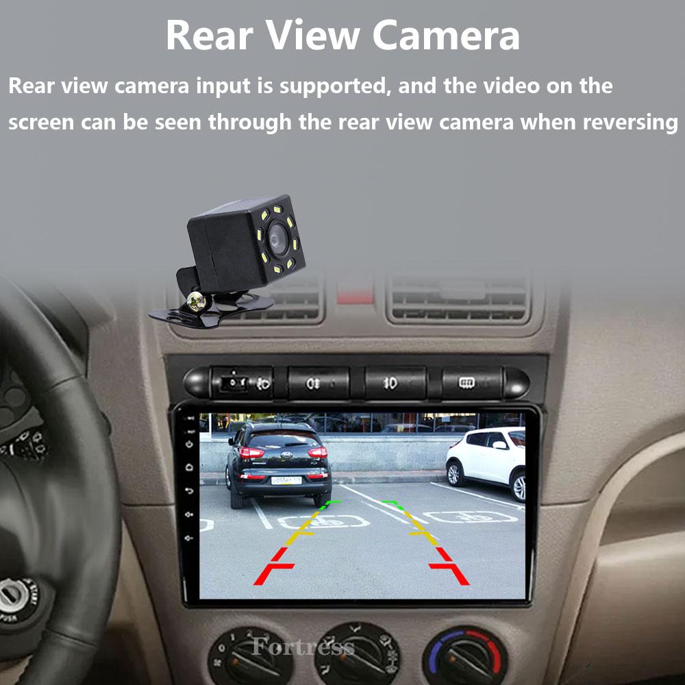 Android 13 For Kia Picanto SA Morning 2004 - 2007 Car Radio Player Stereo Multimedia WIFI BT GPS Navigation Player QLED Screen