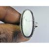 Natural Howlite 925 Solid Sterling Silver Ring Size US-8 PG-138