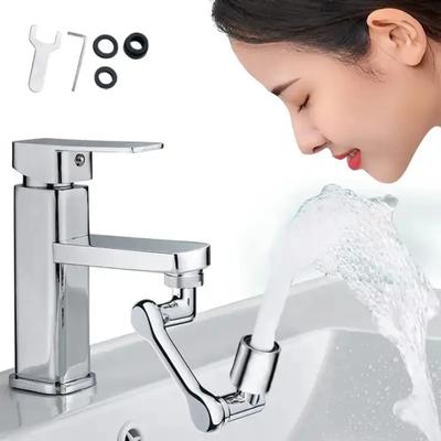 Rotatable Multifunctional Extension Faucet Aerator 1080 Degree Swivel Robotic Arm Water Filter Sink Water Tap Bubbler Sink Fit