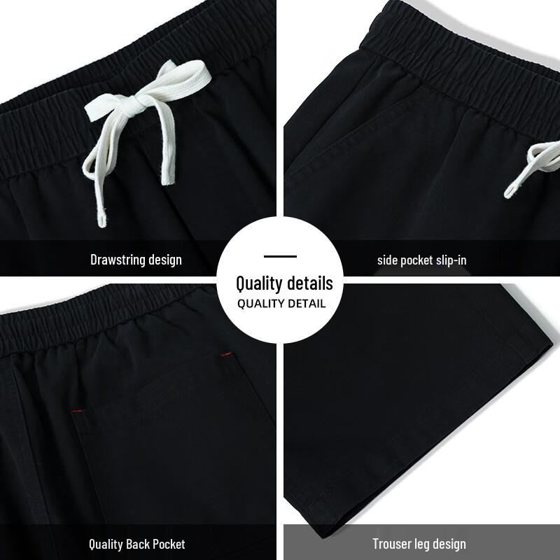 Jeanswest Men's American Trend Straight-Leg Cotton Casual Pants