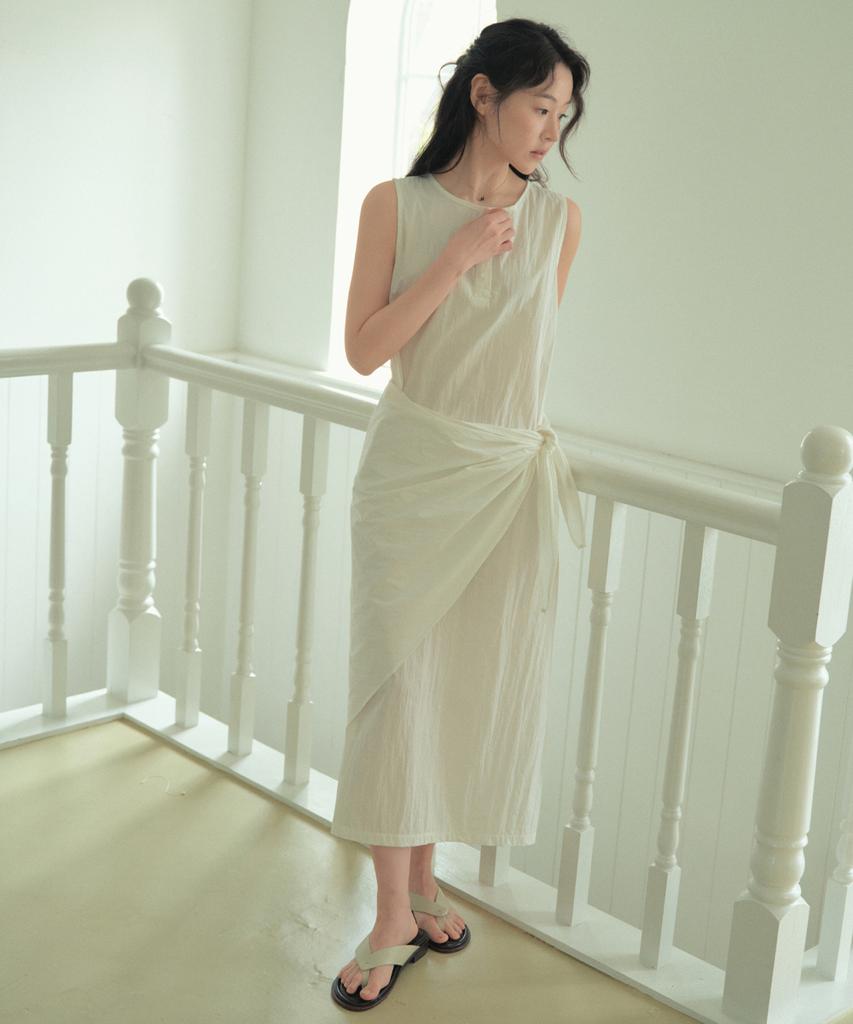 Wednesday Oasis For Woman Pure Henry Wrap Dress_Ivory(Wb6Op02)