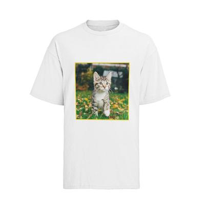 Personalisiertes Katzenfoto-Shirt RIP Katze Verstorbene Katze Damen Übergroß