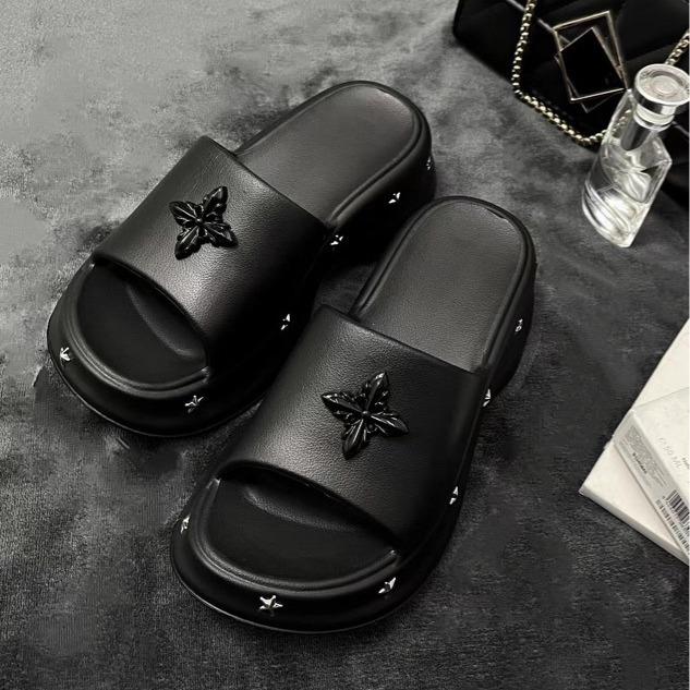 CM platform slippers women's new YK star beach shoes women's summer fashion women's shoes non-slip slippers cool slippers