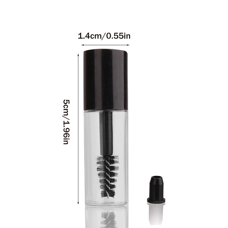 5/10/20 Stück Leere Mini 1 ml Mascara-Tuben mit Wimpernbürstchen Wimperncremebehälter Probenflasche Wimpernwachstum Verpackungsrohr DIY