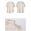 Chic Chinese Style Summer Blouse Womens Lace Short Sleeve Casual Fashion Chiffon Top