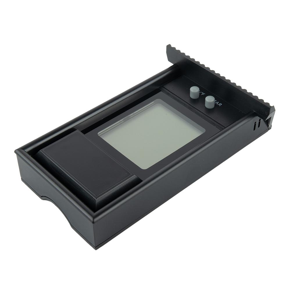 Wall Mount Digital Thermometer for Indoor Outdoor Use with Max Min Temperature Display Garden Greenhouse Room Monitor