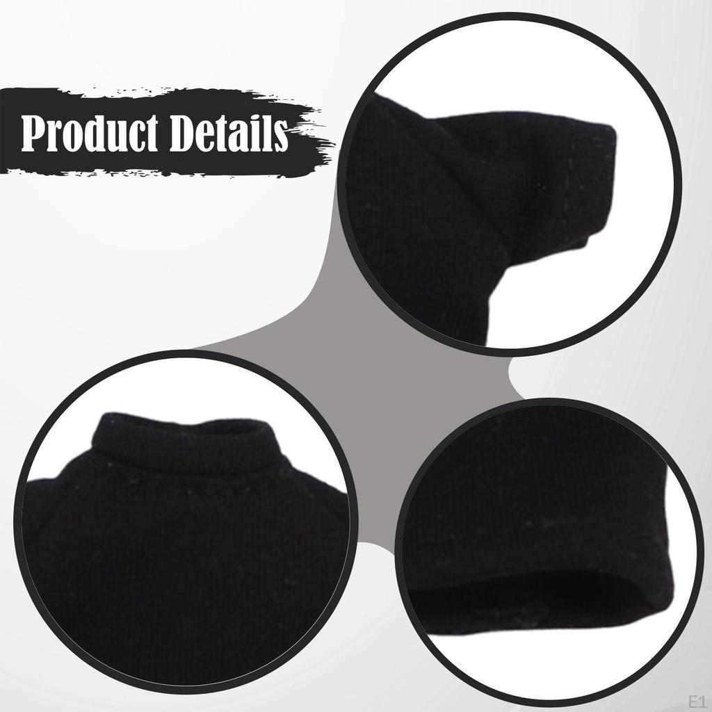 1 Stück Miniaturfigur T-Shirt 1/12 Maßstab Action Kleidung Kostüm Zubehör