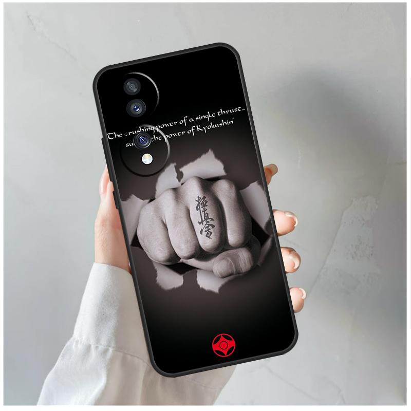 Kyokushin Karate Symbol Phone Case For Honor X8b X9b X8 X9 X6a X7a X8a X9a Honor Magic 6 Pro 5 Lite 50 70 90 Cover