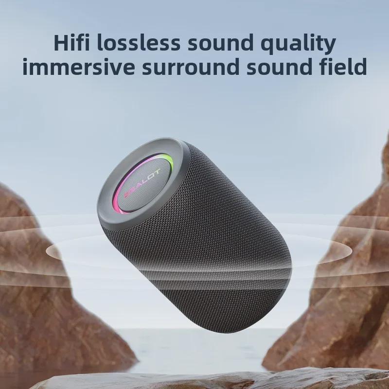 Portable Bluetooth Subwoofer Speaker for Outdoor, Car, and Home Use