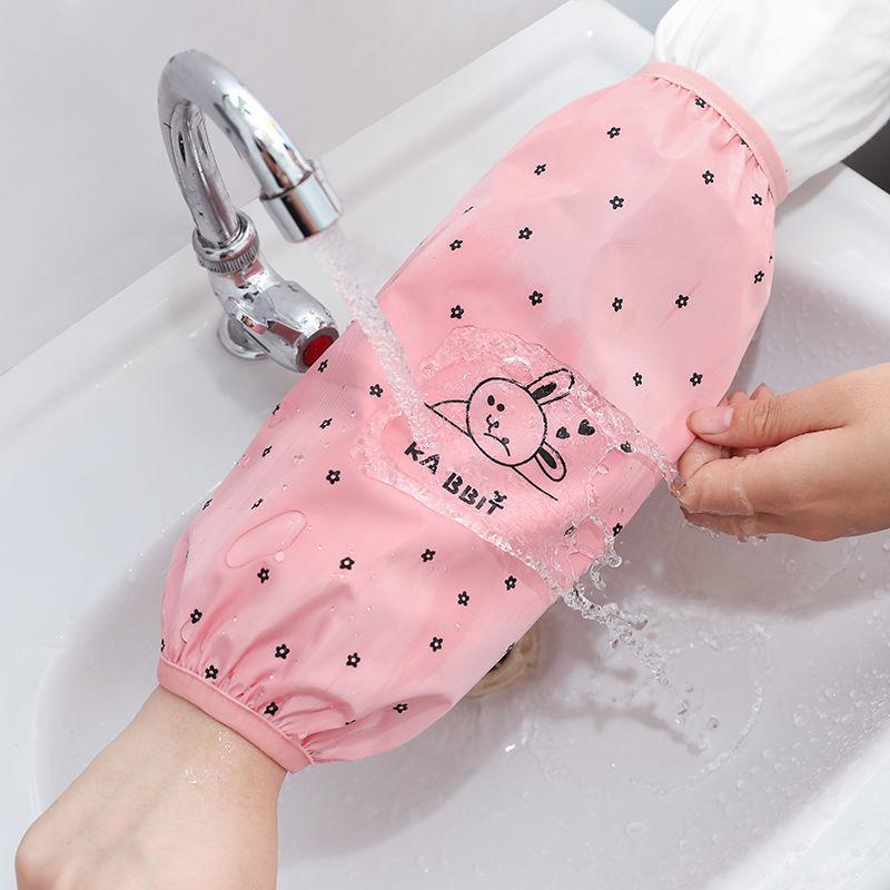 Extended Dishwashing Sleeve, Widened Adult Men's and Women's Waterproof Sleeve, Kitchen and Restaurant Oil Resistant Sleeve Protection
