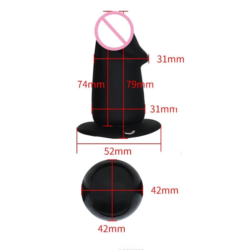 Silikonové Dildo Penis Plug Bondage Koule Ústní Roubík Odnímatelná Maska Femdom Otrok Fetiš Dospělé Sexy Sex Hračky pro Páry/Ženy