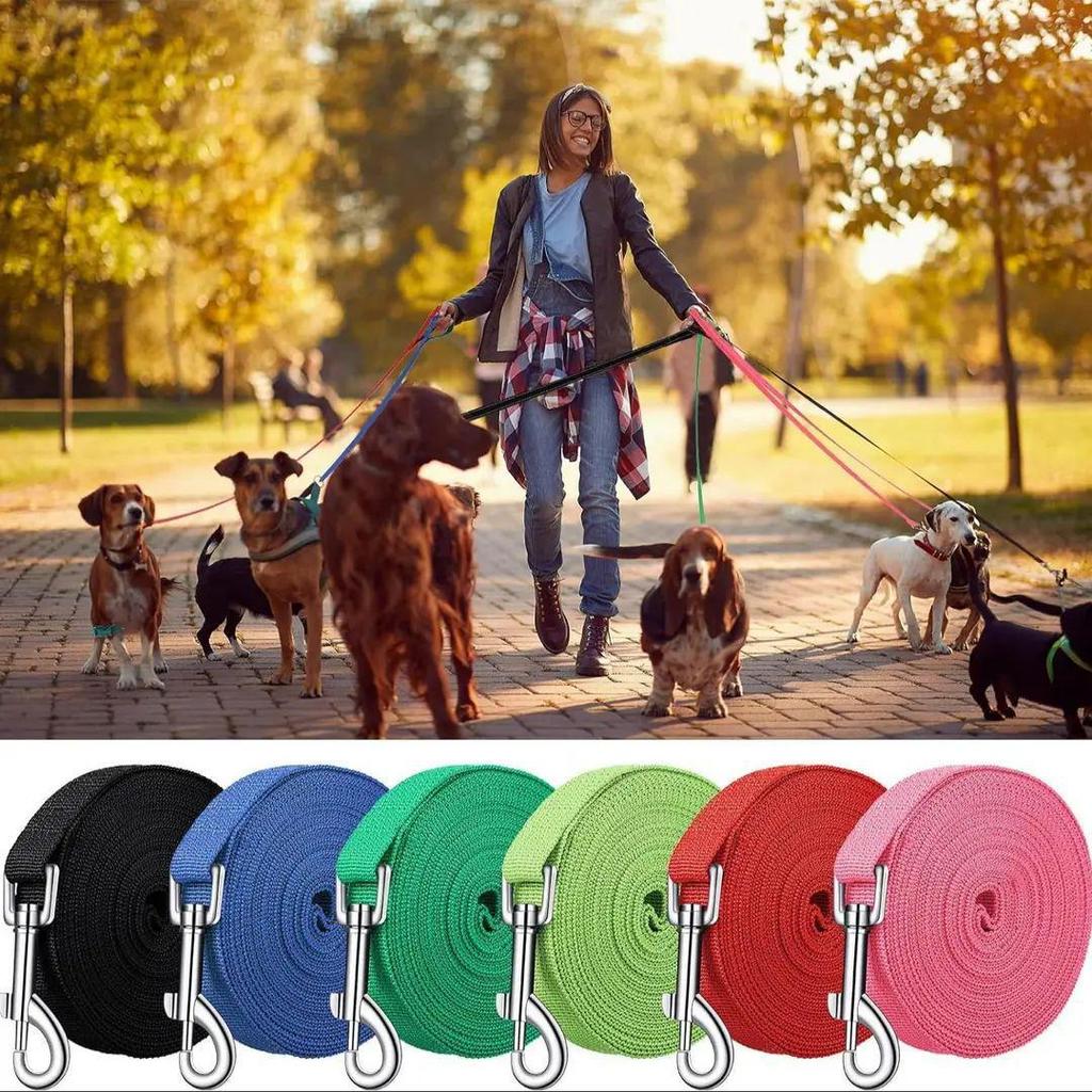 Newcomer Offer: Pet Canvas Rope Dog Leash for Training Medium-Sized Dogs