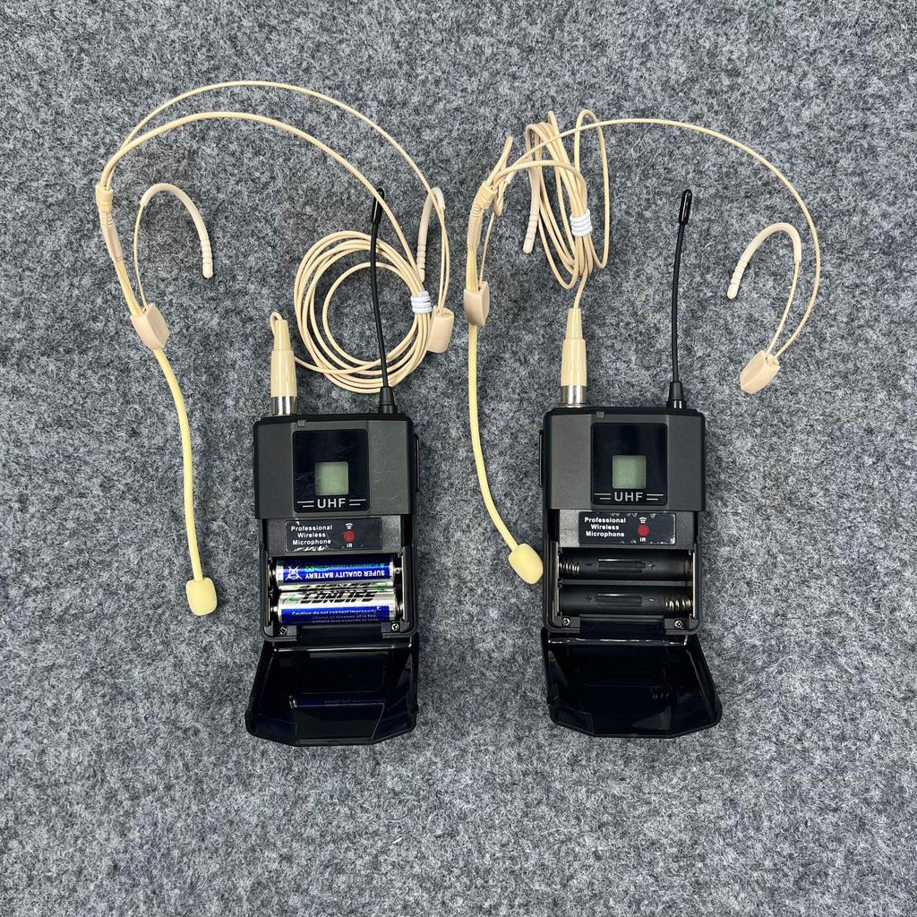 U Band Infrared Wireless Microphone Lavalier & Headset