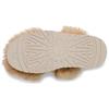 UGG Stoff Flauschige Hausschuhe Damen Haferflocken Weiß 1131974-OATT