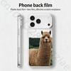 Lama Llama Alpaca TICKET Decal Skin Wrap for iPhone 17 Pro/Pro max Protective Film for Back, Frame, Camera
