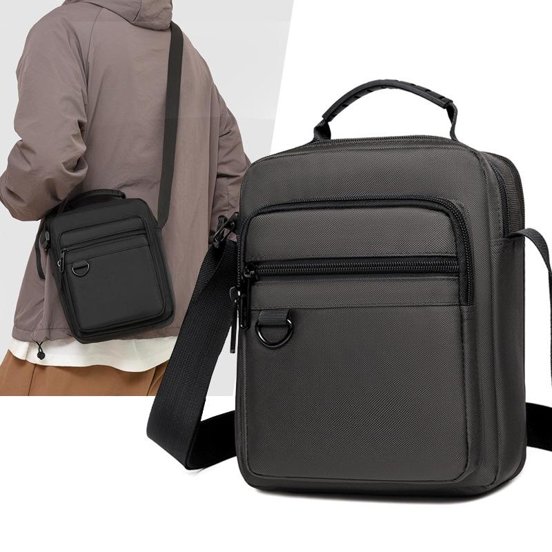 New men's casual messenger bag simple shoulder bag fashion trend handbag business bag men's bag