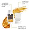 Water Base Gold Foil Paint with Build In Brush Non Toxic Formula Fast Drying Tool Ideal for Homes Use with Kids & Pet