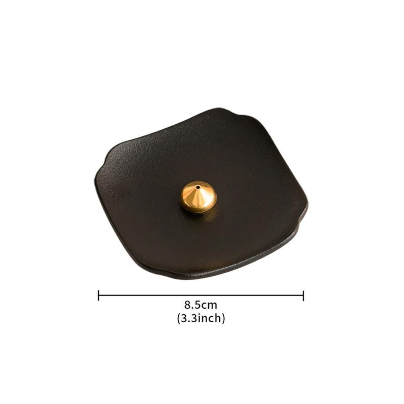 Ceramics Incense Stick Holder Incense Burner Stick Holder Line Plate Sandalwood Coil Base Yoga Studios Home Decoration Gift