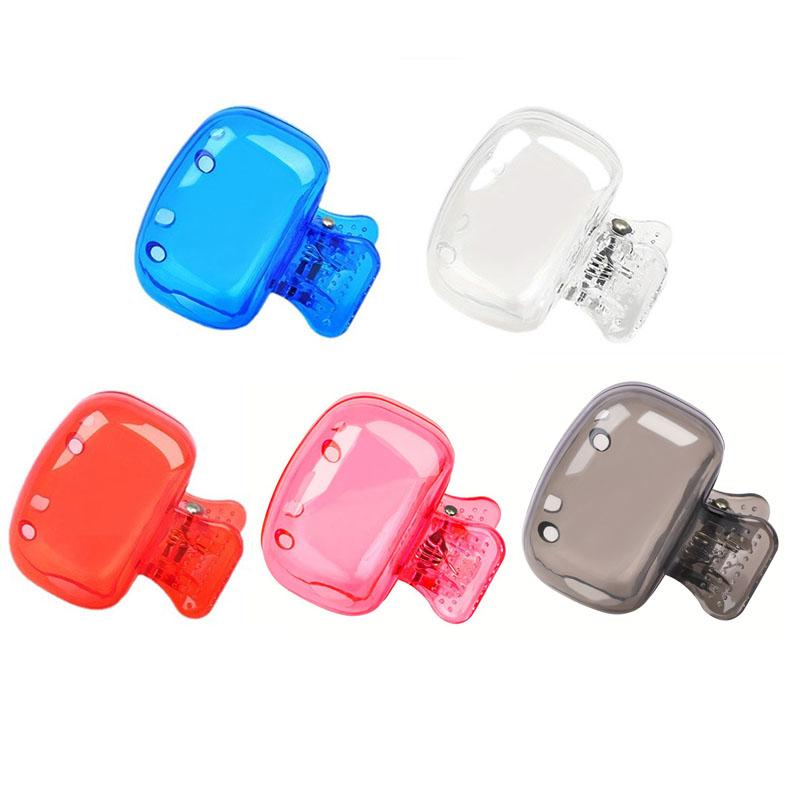 

5PCS Travel Toothbrush Head Covers Toothbrush Protector Cap Brush Pod Case Protective Portable Plastic Clip Household Travel