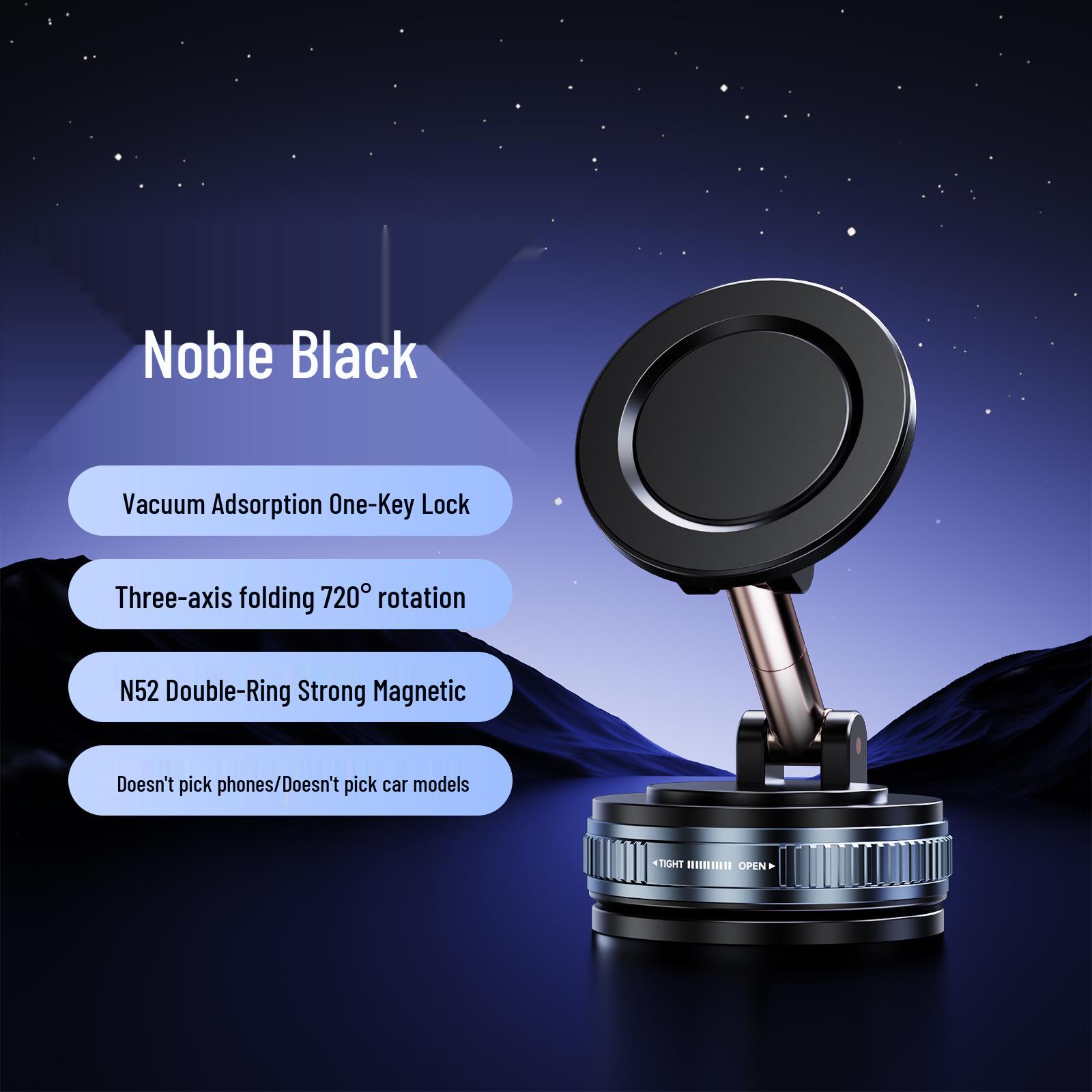 360° Rotating Magnetic Car Phone Holder - Foldable, Multi-Scene Navigation