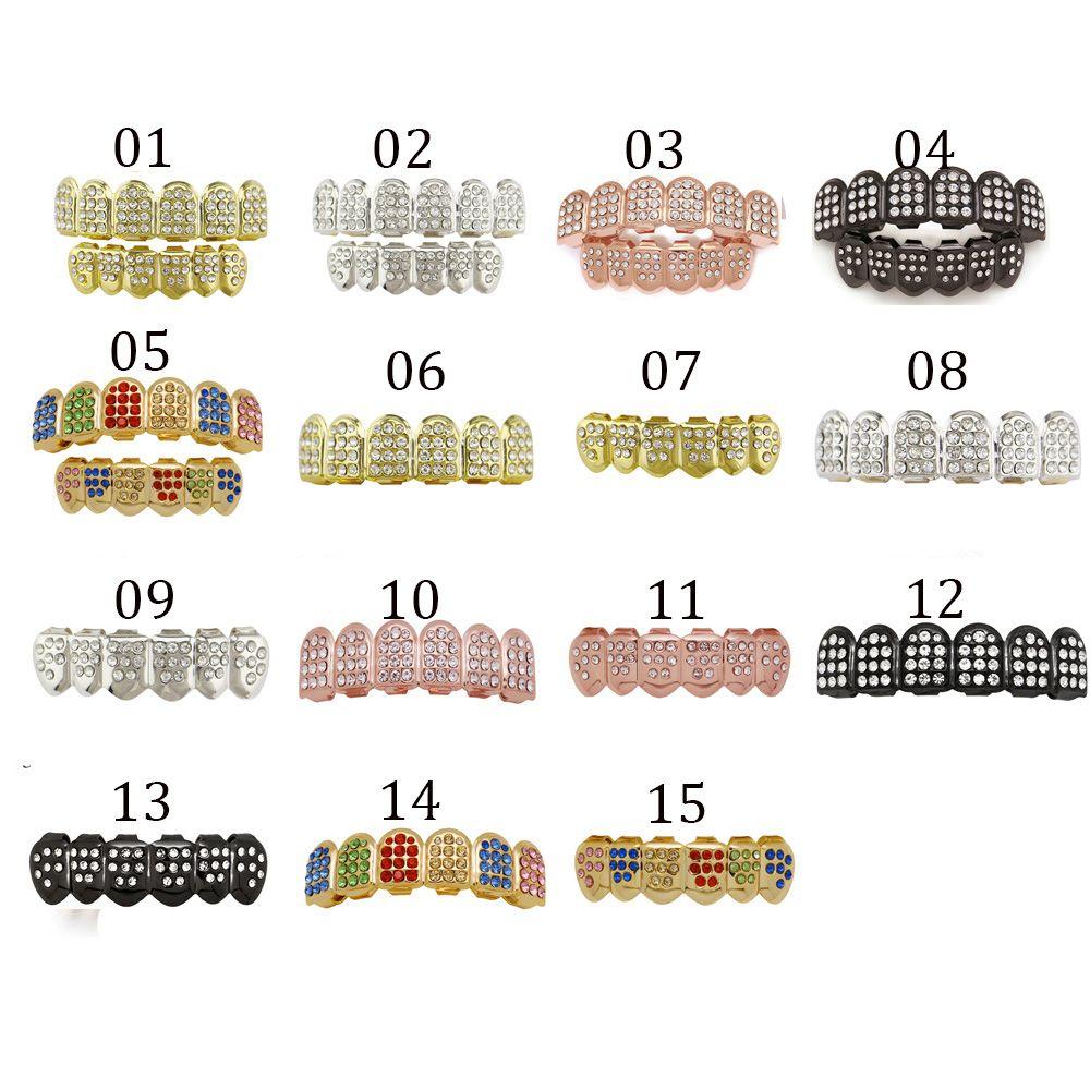 Cheap Gangsta Hip Hop Body Jewelry Vampire Fang Mold Kit Top & Bottom