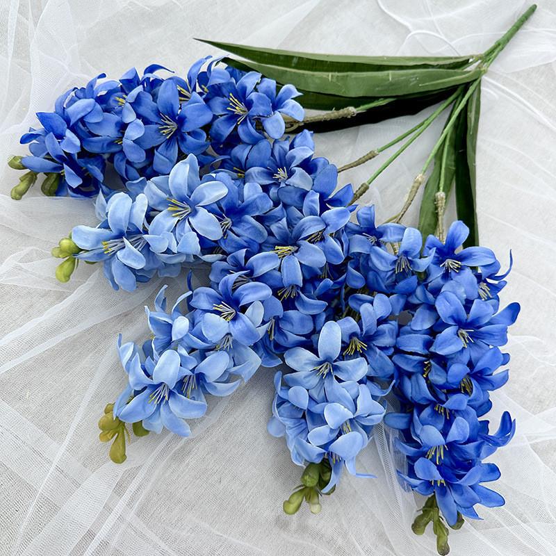 Hyacinth Flower Artificial Wedding Hotel Restaurant Decoration Ornament Desktop