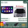 Navigation Android 14 For Mitsubishi Grandis 1 2003-2011 Wireless Carplay  Car QLED Screen Auto Radio Stereo No 2din dvd BT 5G