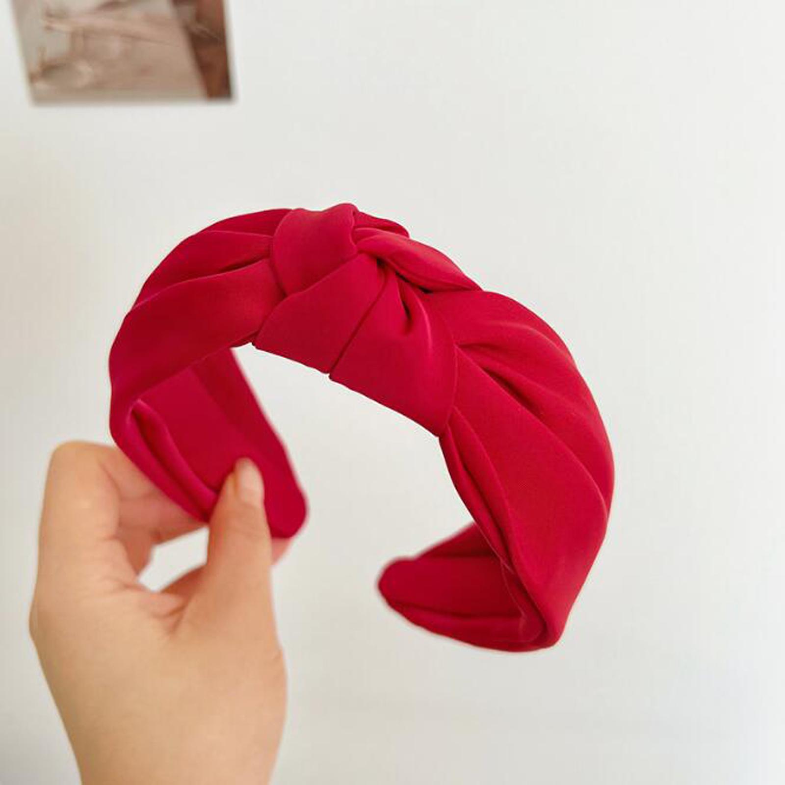 

PROLY Новая Модная Повязка На Голову Для Женщин Классическая Однотонная Повязка Для Волос Узел По Центру Тюрбан Взрослая Осень Аксессуары Для Волос