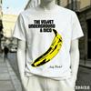 The Velvet Underground For Fan Gift Tshirt Unisex Unisex Harajuku Oversized Unisex Short Sleeve Streetwear High Quality Couples Tee