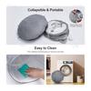 Odoland 85cm Cat Tunnel Bed, Donut Shape, 160cm Long S Shape, Cat Tunnel with Cushion, Fluffy, Cat Play, Lack of Exercise, Foldable, Washable, Toy