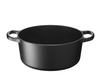 Le Creuset Cocotte Ronde 24 cm matte black Gas IH Oven Compatible