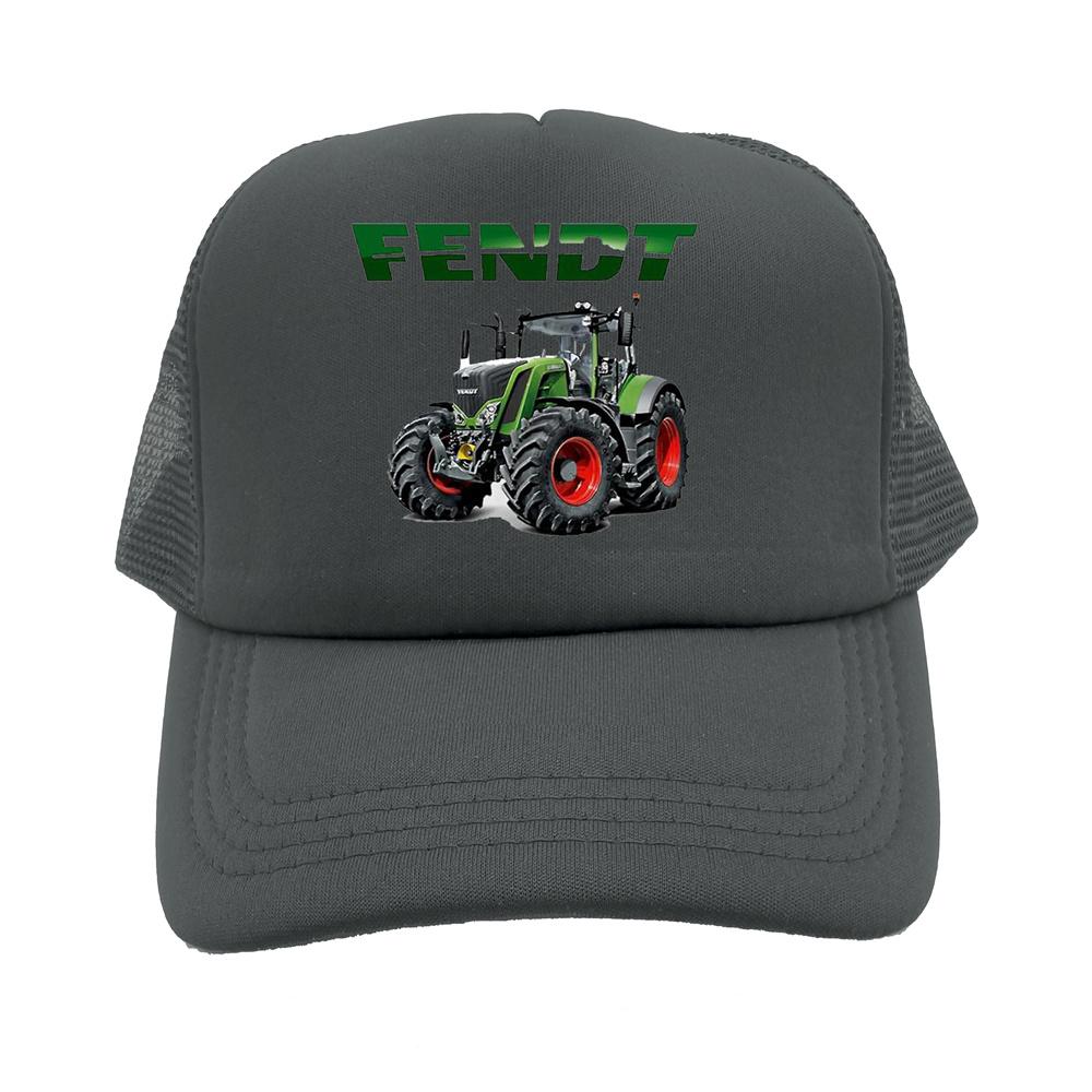 Berretto da camionista Fendt Unisex Divertente Trattore Agricolo Agricoltura Cappello Fendt Cappellino da baseball Fresco Estivo Berretti Unisex a Rete