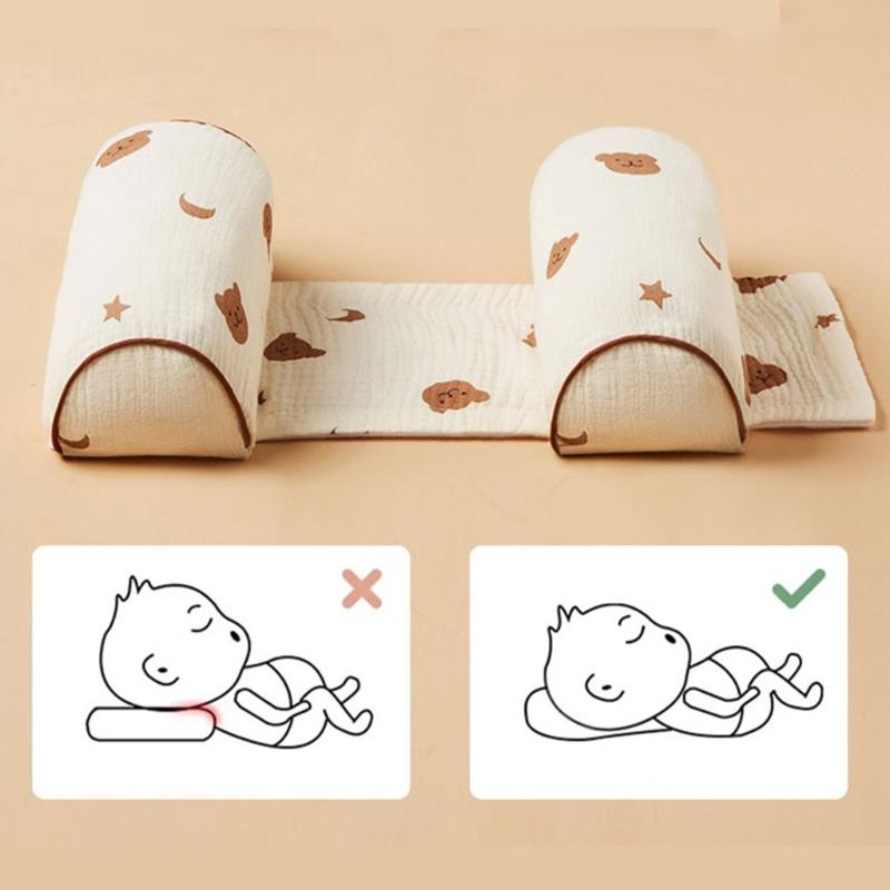 Comfortable Baby Pillow Soft & Breathable Pillow Gentle Support Baby Pillow Multiple Pattern for Cribs & Strollers