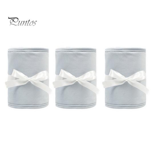 Baby Crib Bumper Pads 3 Pcs Bumper, Soft Cotton Breathable Sleep Barrier Child Safety Strip for Toddlers, Liner Edge Protector with Adjustable