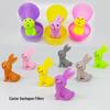 Easter Colorful Surprise Egg Toys with Rabbits – Party Gifts
