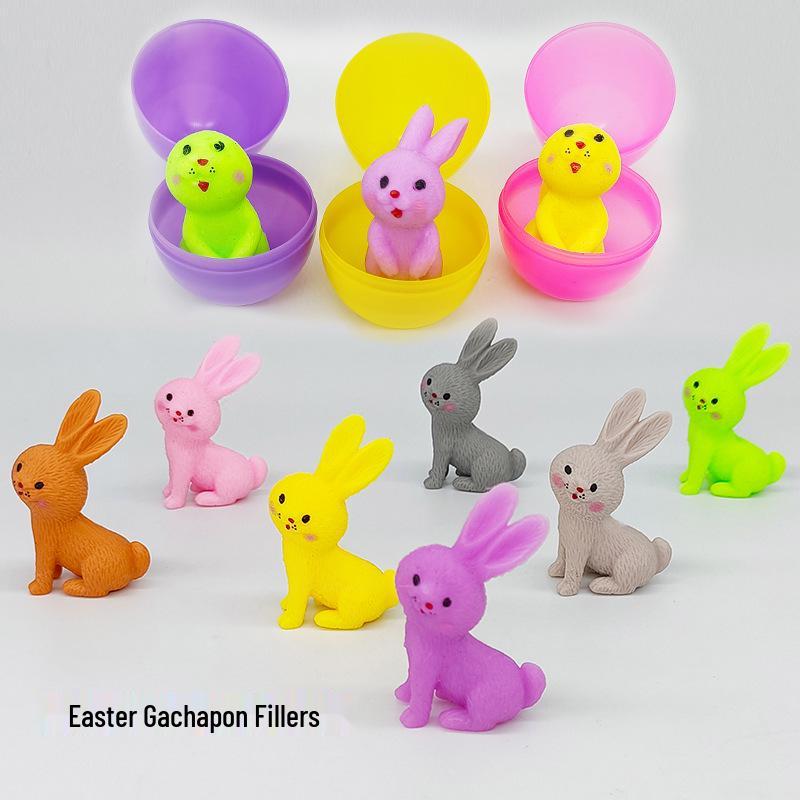 Easter Colorful Surprise Egg Toys with Rabbits – Party Gifts