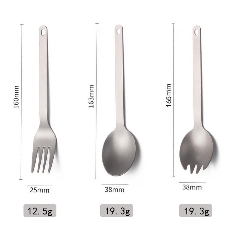 Wutuo Titanium Outdoor Cutlery Set