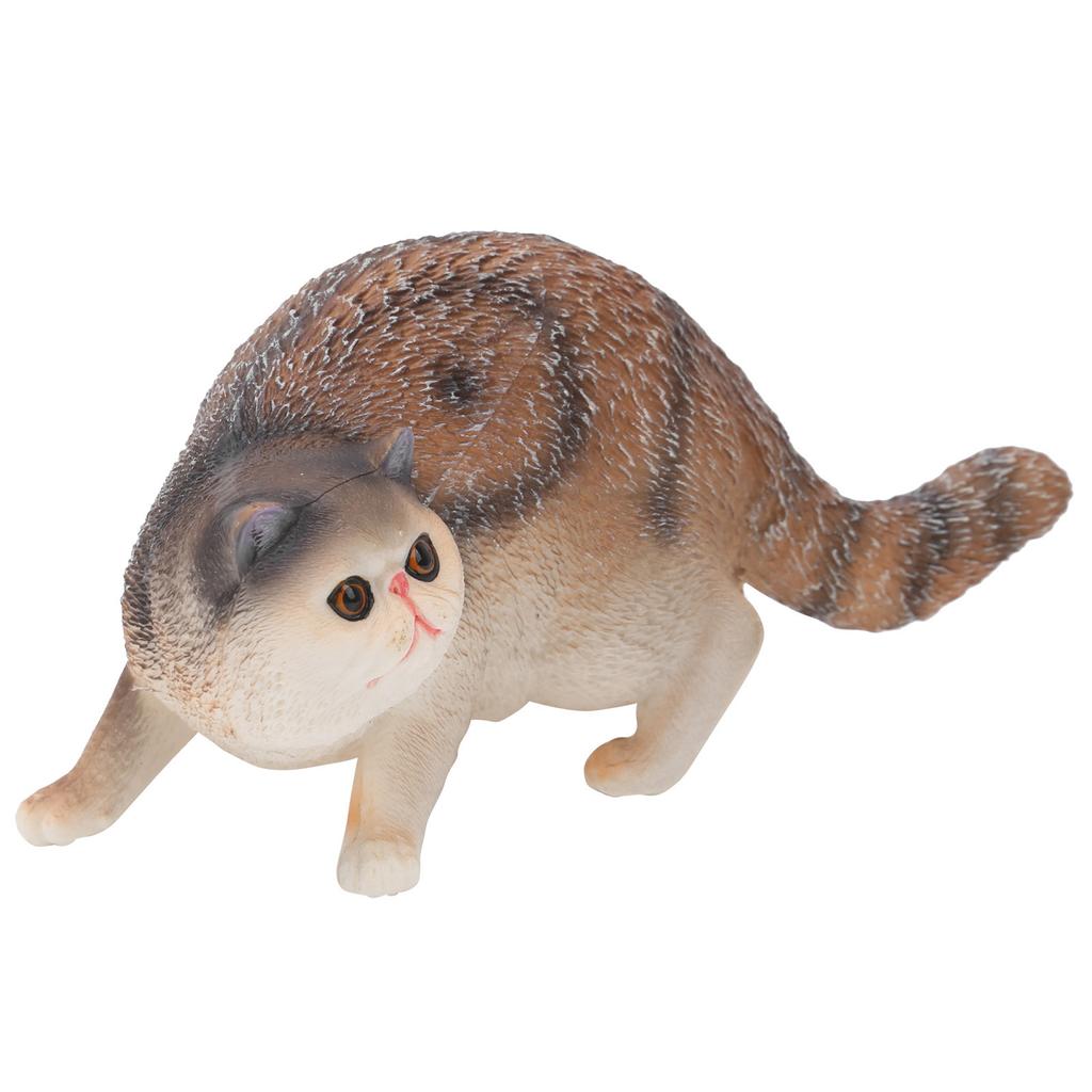 Cute Cat Model Toy Simulation Cat Model Desktop Decoration Ornaments Toy Gift