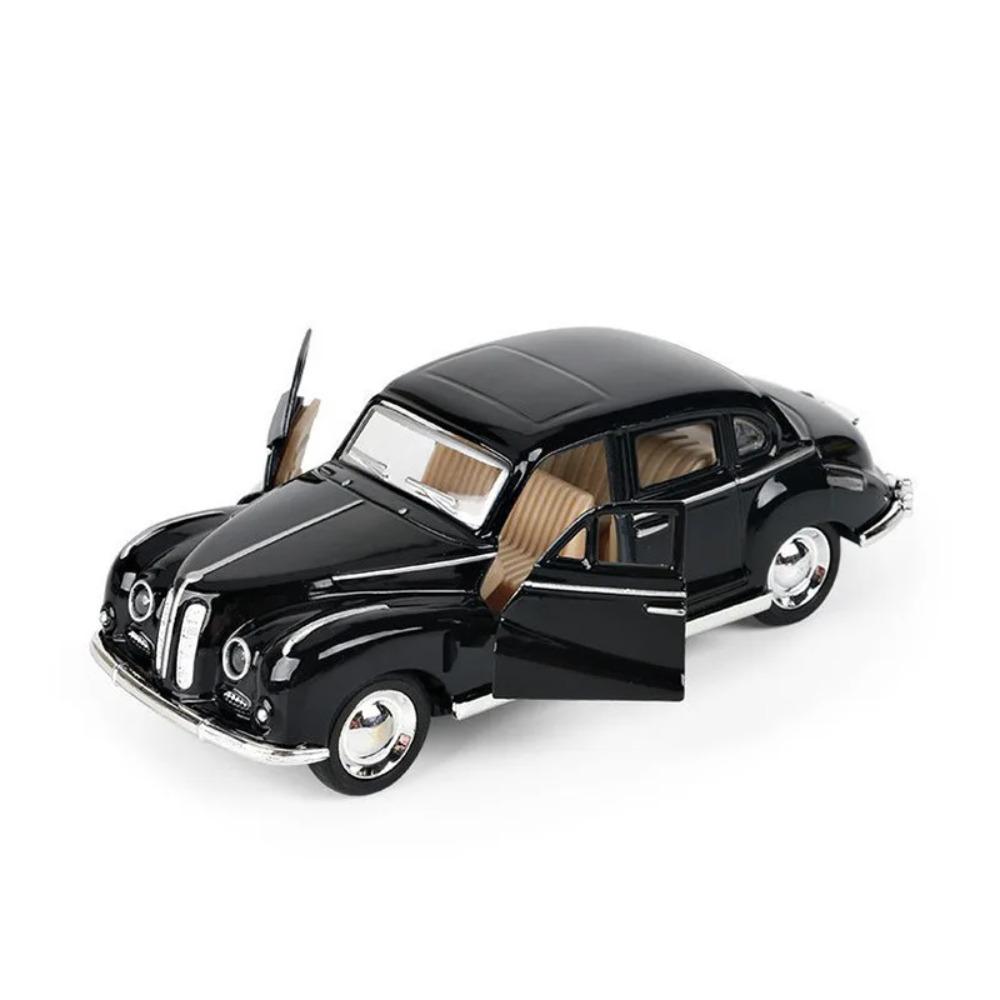 1:32 Lega Modello Auto d'Epoca Giocattolo per Bambini Ornamenti per Auto Giocattolo a Retrazione Modello di Auto Giocattolo per Ragazzo Die-Cast Giocattolo Educativo