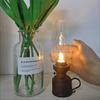 Vintage Lantern Retro Design LED Hanging Oil Lamp Battery Operated Decorative for Home Holiday Christmas Gifts Home Decor