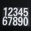 Scrapbooking Supplies Waterproof Mailbox Sticker Mailbox Decal Number Sticker Address Numbers
