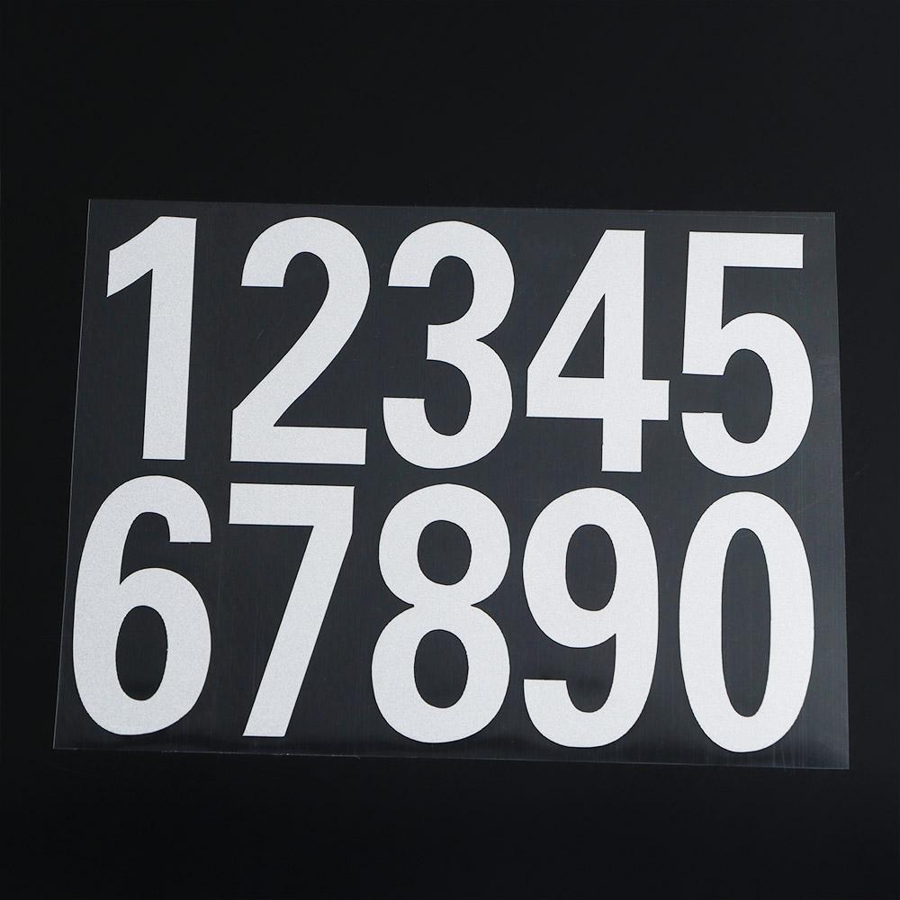 Scrapbooking Supplies Waterproof Mailbox Sticker Mailbox Decal Number Sticker Address Numbers