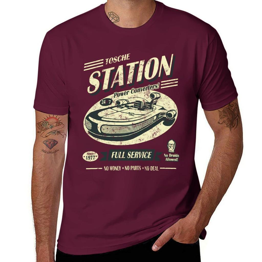 Tosche Station T-Shirt Schweiß Tier Druck für Jungen Grafik-T-Shirt Vintage Herren Trainingsshirts