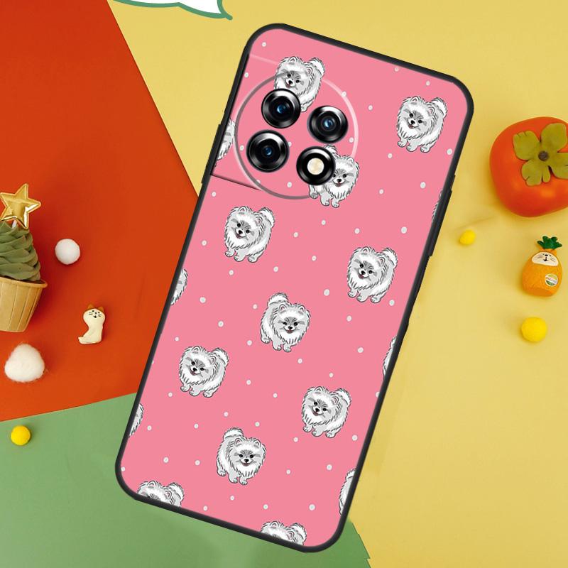 

Pomeranian Dog Back Case For OnePlus 15 13R 13 13T 12 12R 11 10 10T 8T Nord CE 5 2 3 4 Lite N20 N30 Cover OnePlus 9