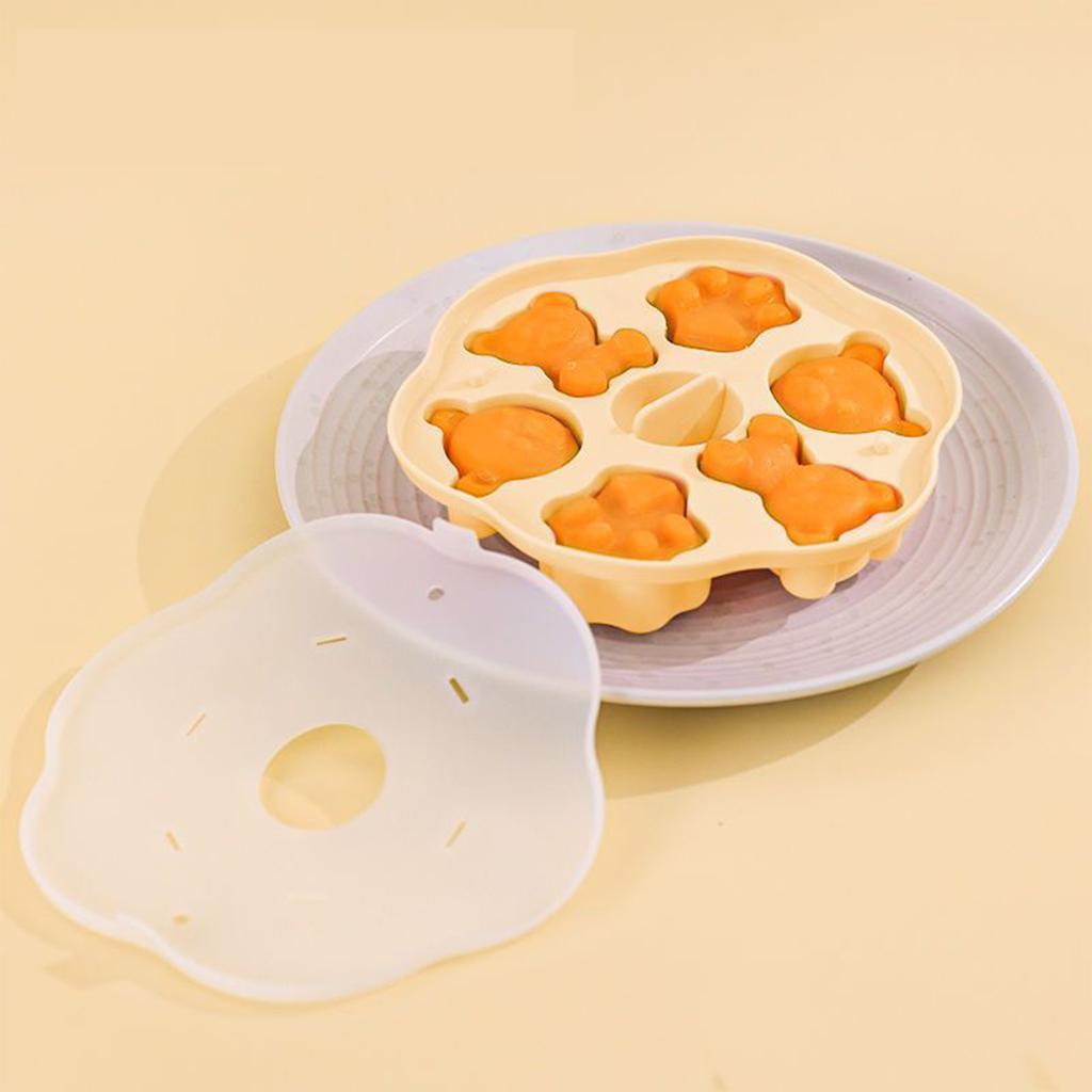 Cartoon Silicone Mold Baby Complementary Food Mold Multipurpose DIY Cake Breads Chocolates Making Stencils Kitchen Supplies