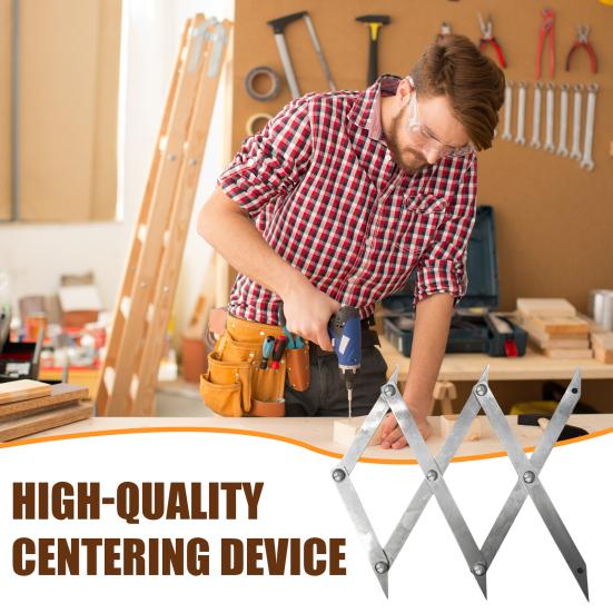

3/7/9/12 Point Center Finder Spacing Layout Tool High Accuracy Easy to Use Center Finding Tool Woodworking Measurement Kit A